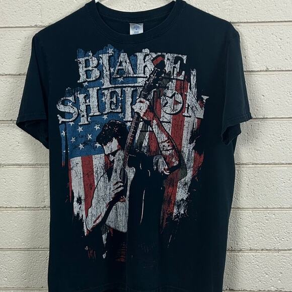 Blake Shelton Black Band Tee size M - Picture 8 of 8